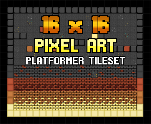 Blocks Tileset 16x16