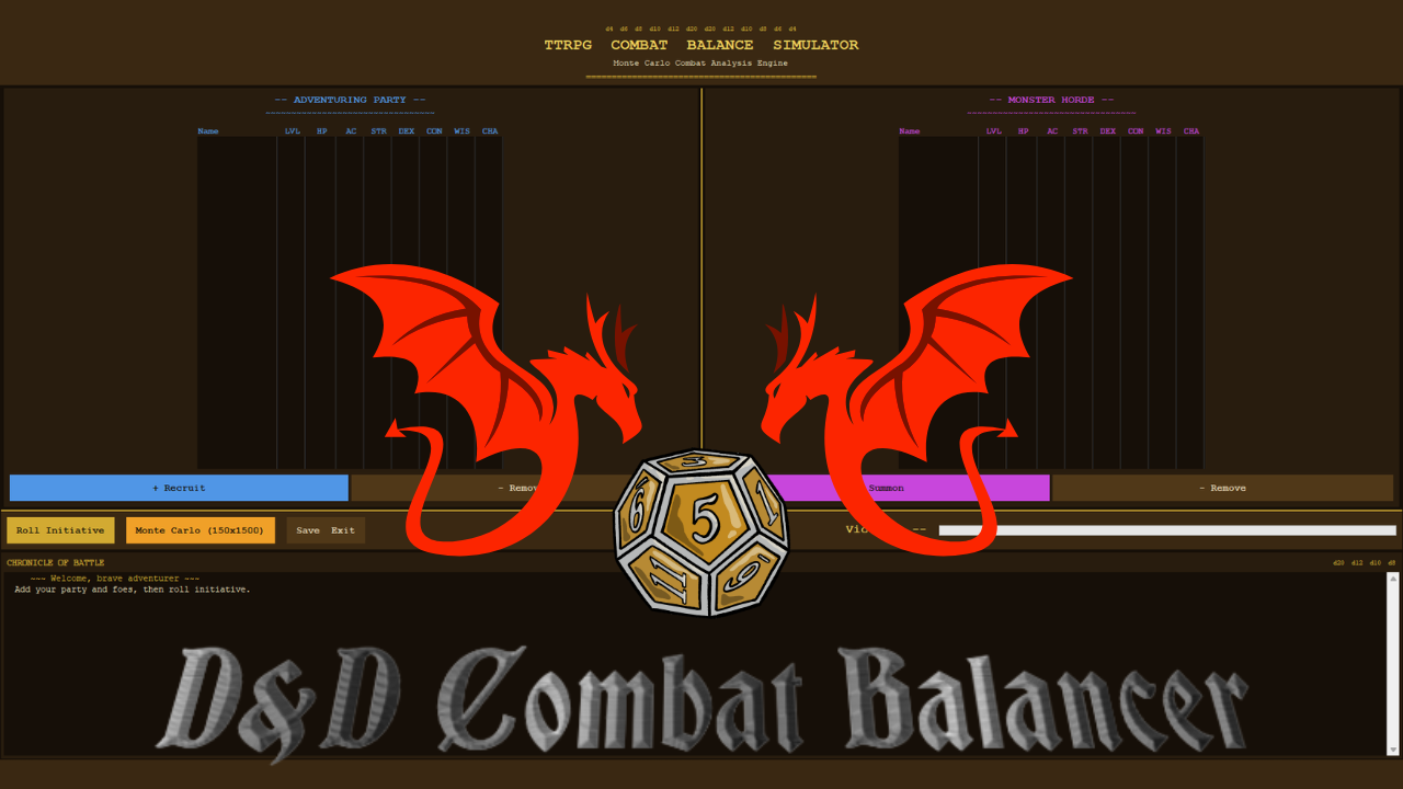 D&D Combat Balancer