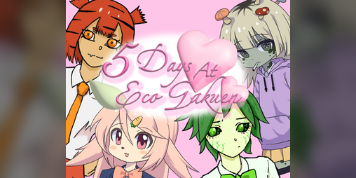 Cover image for Five Days At Eco Gakuen