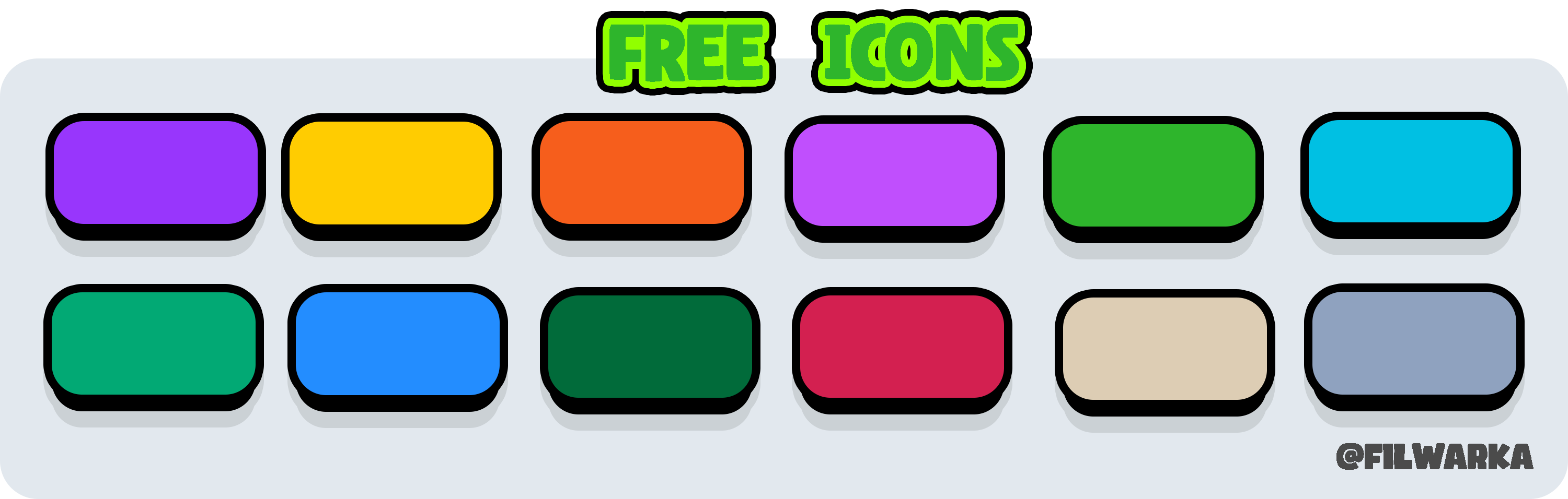 2D UI Asset Roblox Pack(PANELS) by Filwarka