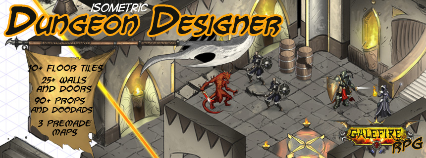 Isometric Dungeon Designer