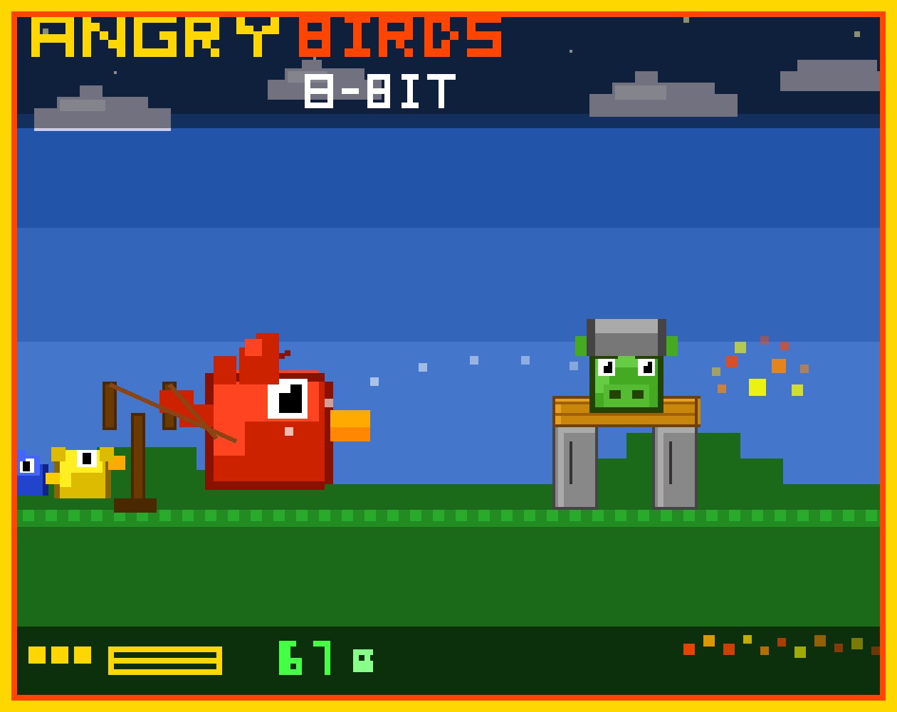 Angry Birds 8-bit (Android)