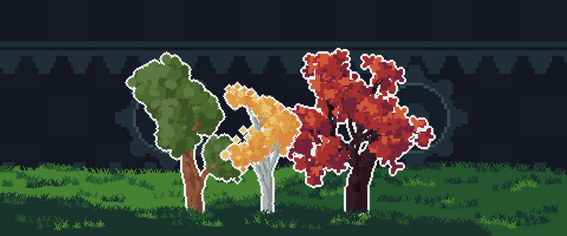 Gentree for aseprite