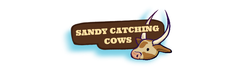 Sandy Catching Cows !