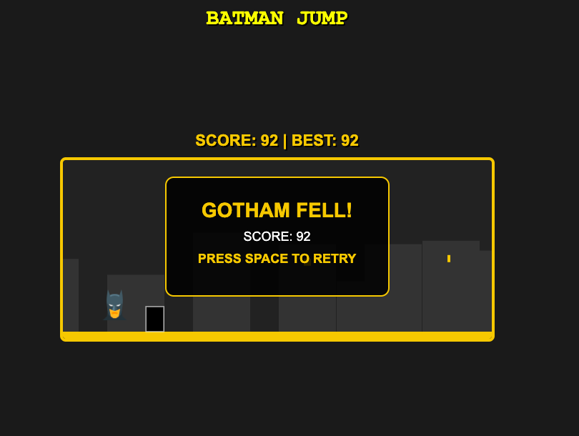 Batman Cube Jumper
