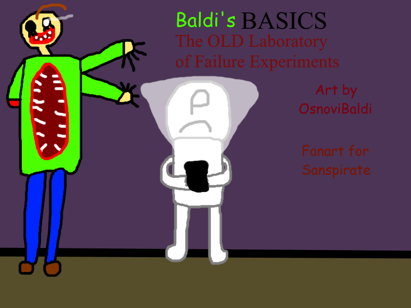 Old baldi. Baldi Basics the old Laboratory of failure. Балдис бейсикс. Baldi Basics old Laboratory. Baldi s Basics.