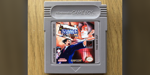 Cover image for Phoenix Wright Ace Attorney: Game Boy Demake