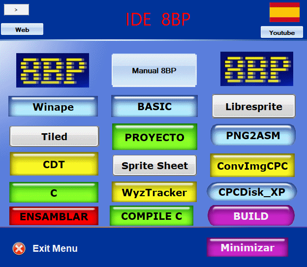 Cover image for IDE 8BP (Amstrad CPC)