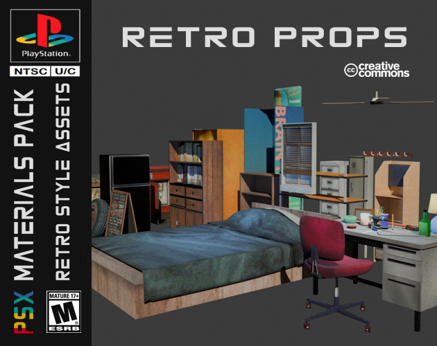 PSX Retro Props Pack by Lewie