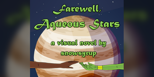 Cover image for Farewell, Aqueous Stars