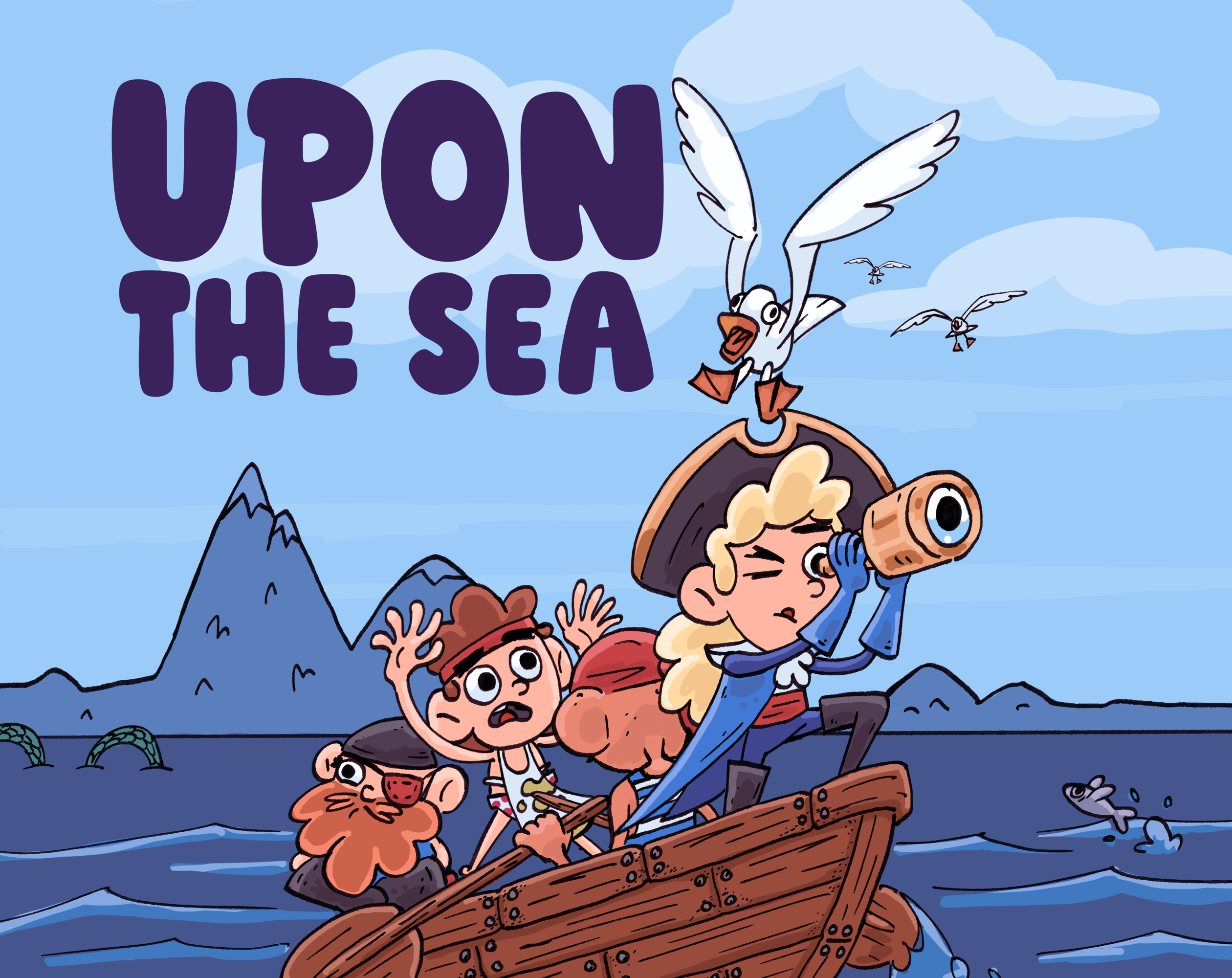 Cover image for Upon the sea