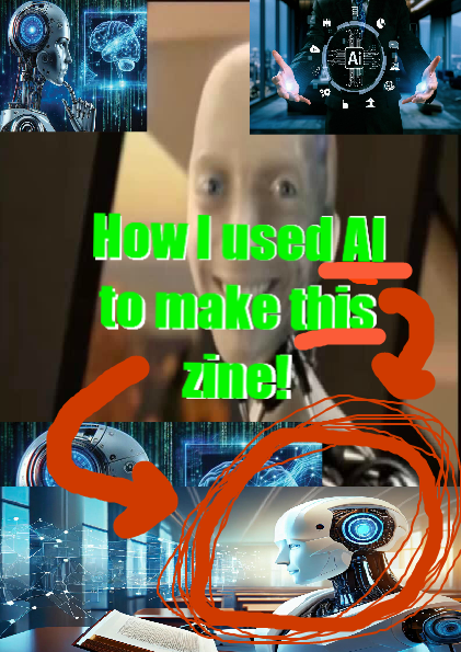 Cover image for How I made this Zine using AI