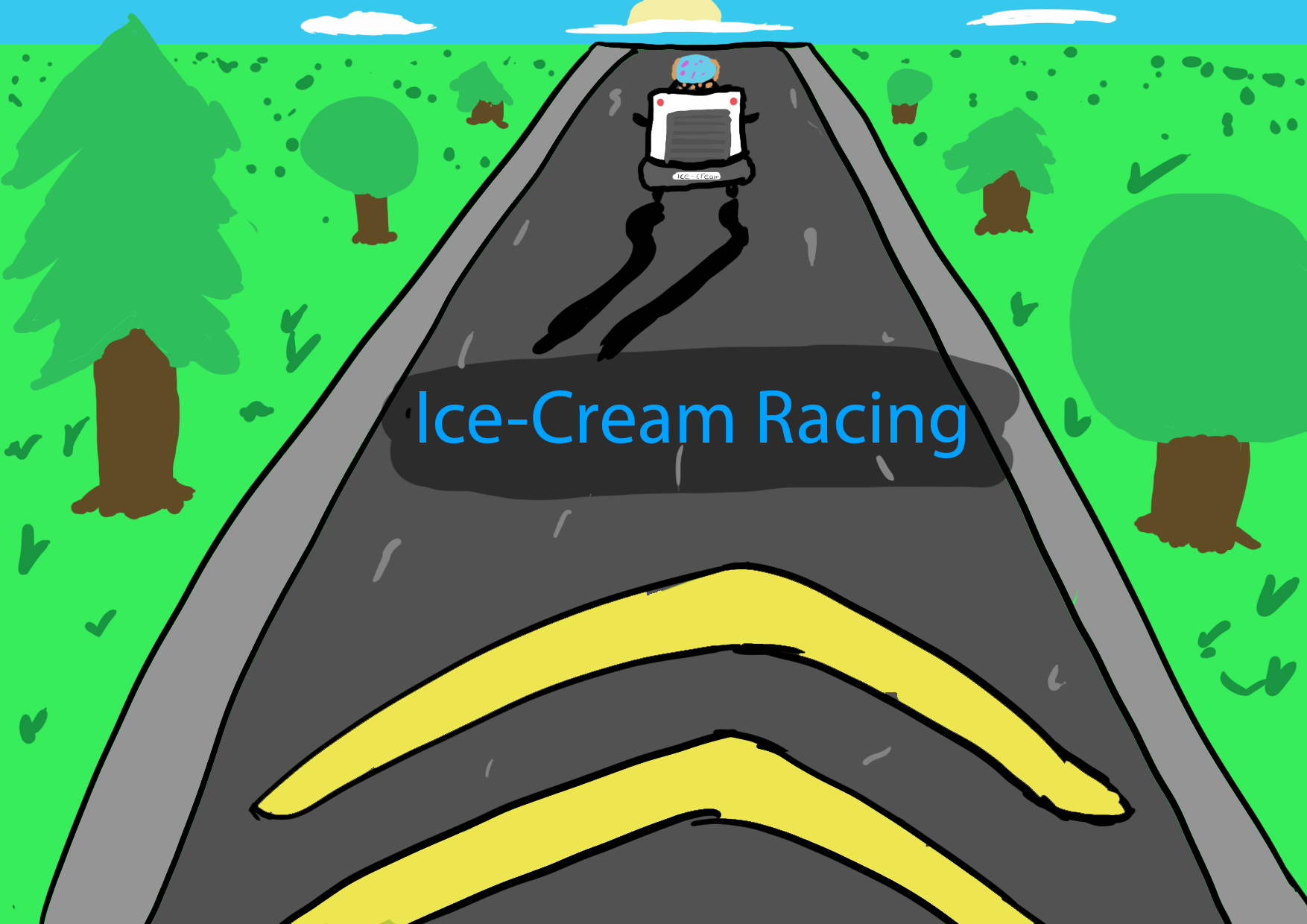 Ice Cream Racing Ice-cream racing by Miidres