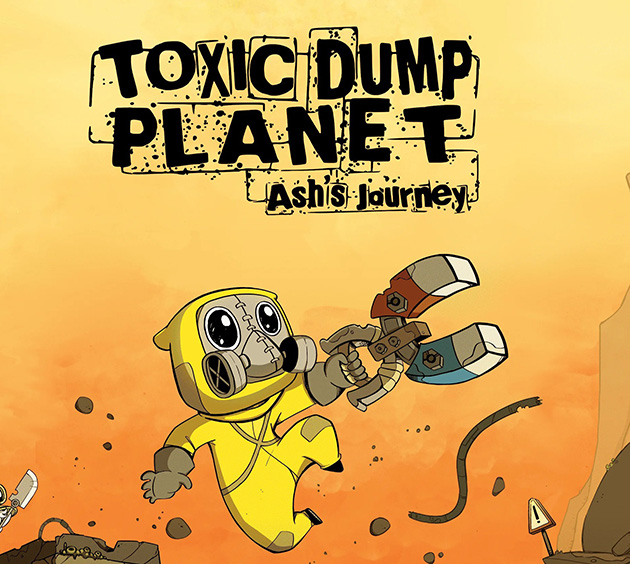 Cover image for Toxic Dump Planet Hash's Journey