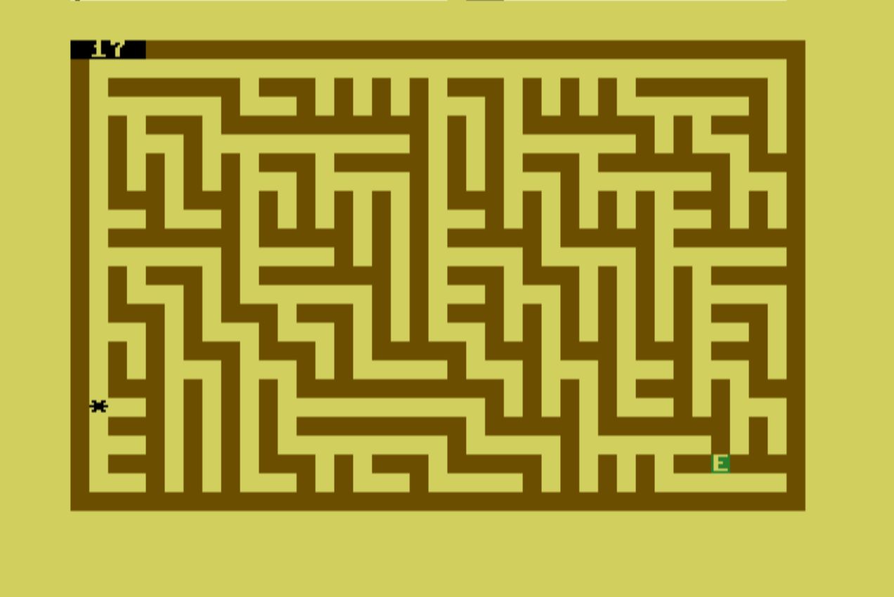 10Maze (Commodore Plus/4) by Haegar of Synergy