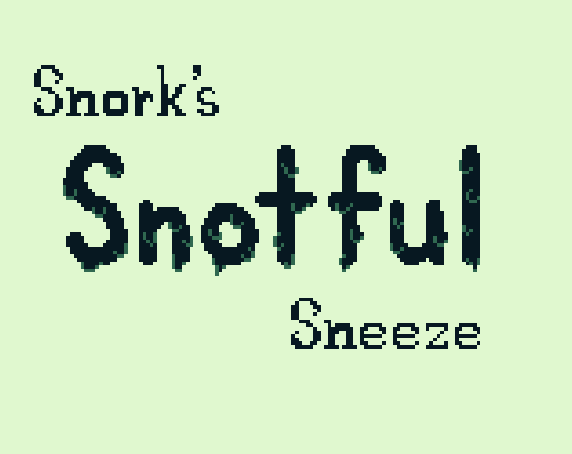 Cover image for Snork's Snotful Sneeze