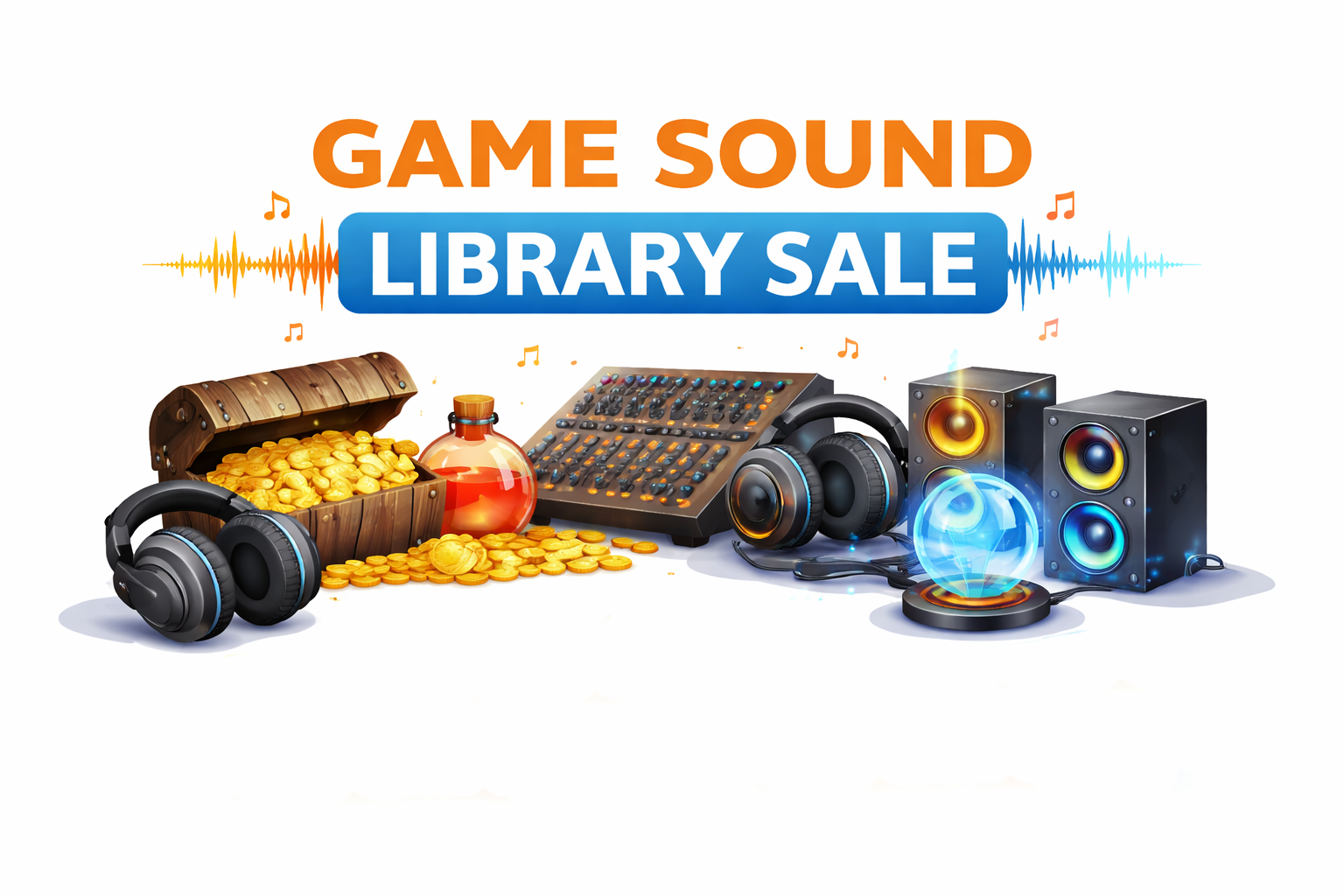 Sound Gam Game Sound Library Sale by Sound Works 12 - itch.io