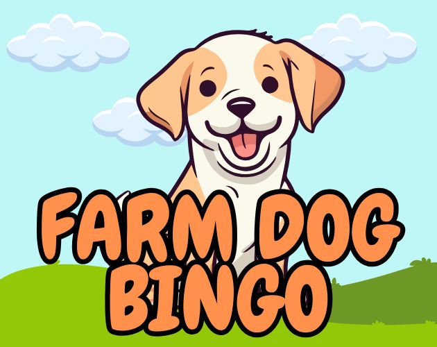 Farm Dog Bingo