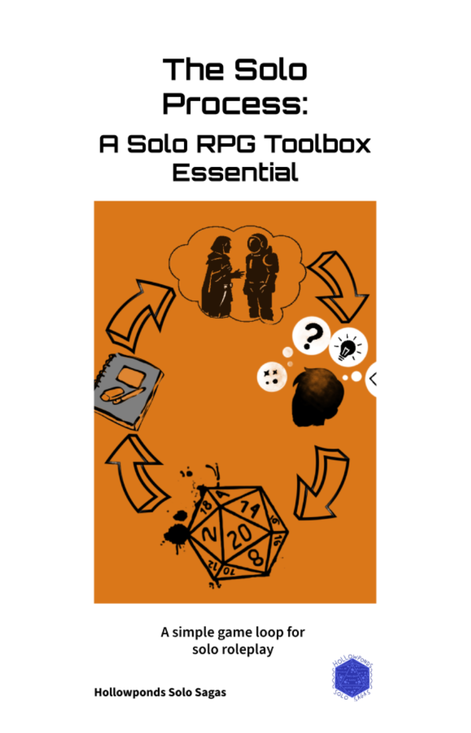 The Solo Process: A Solo RPG Toolbox Essential by Hollowponds Solo Sagas