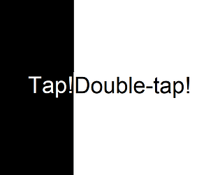 Tap Double-tap!