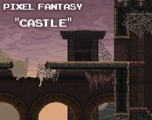Pixel Fantasy Castle