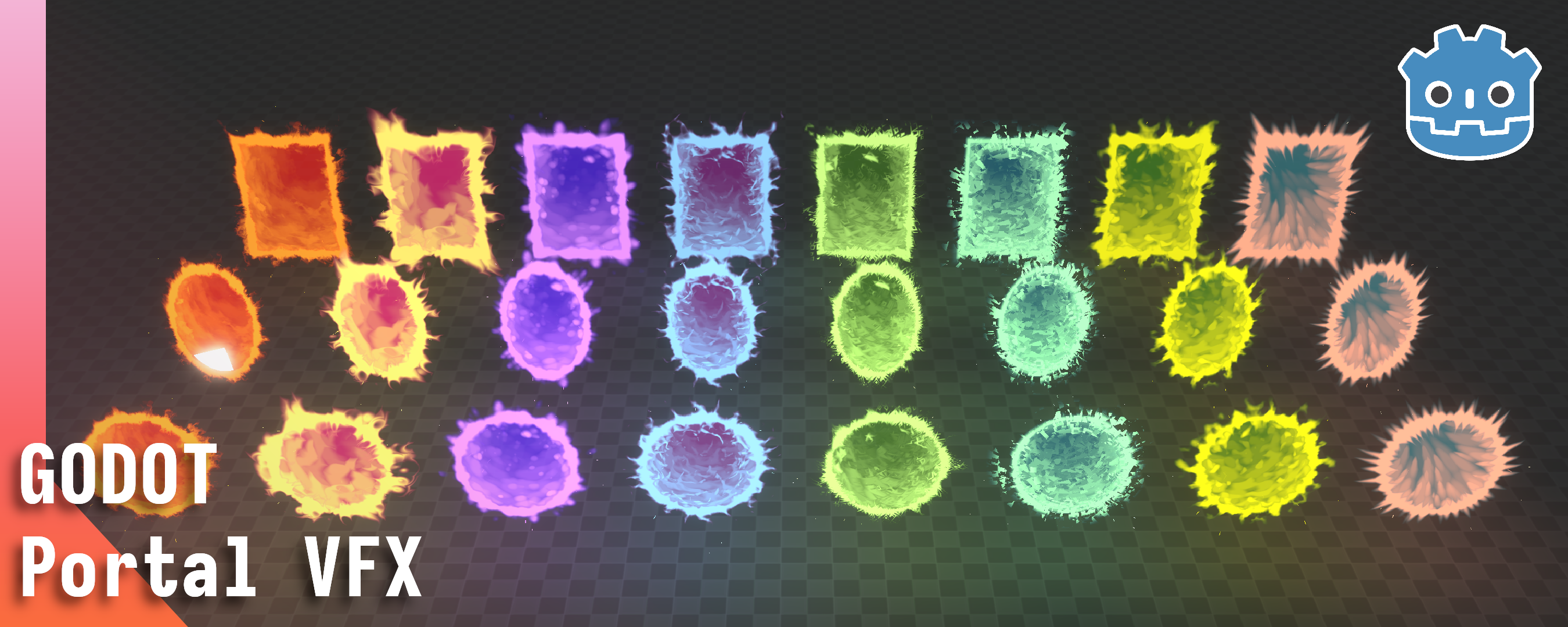 Binbun 3D Godot Portal VFX