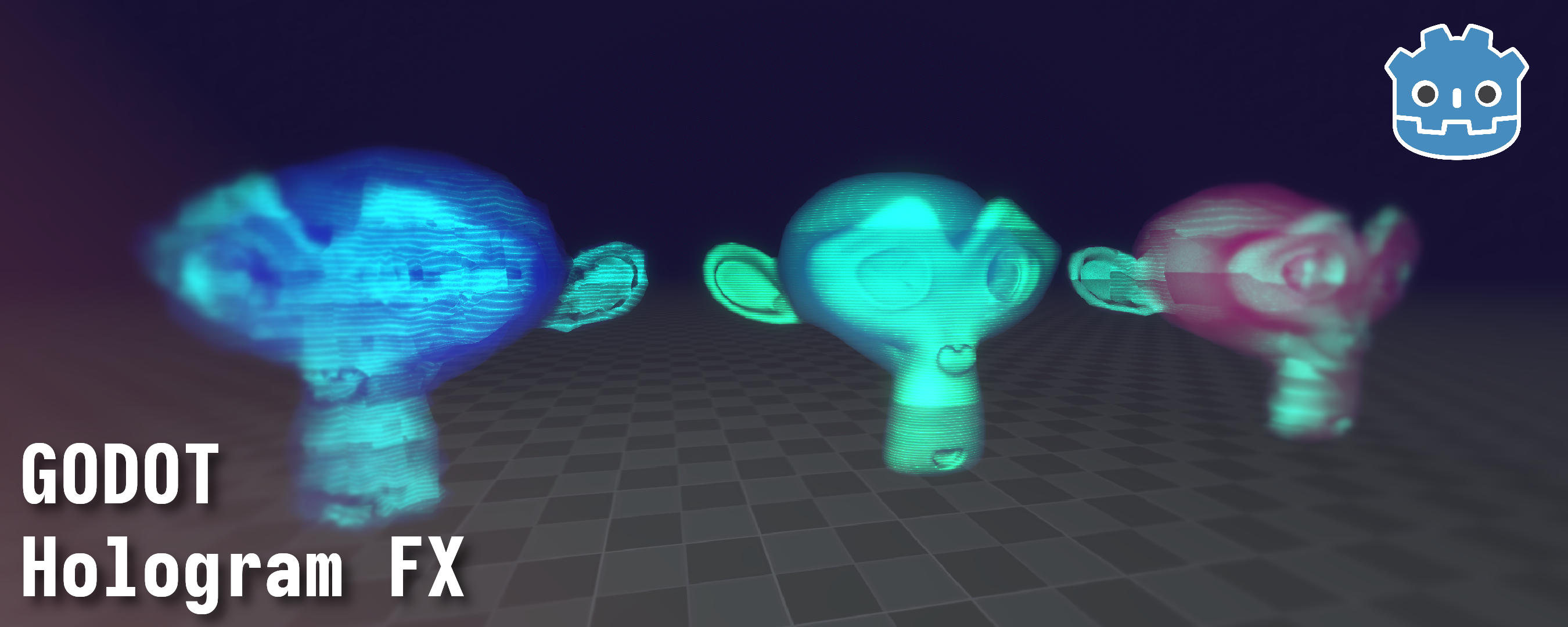 Godot Hologram FX