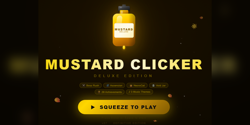 Cover image for Mustard Clicker Deluxe
