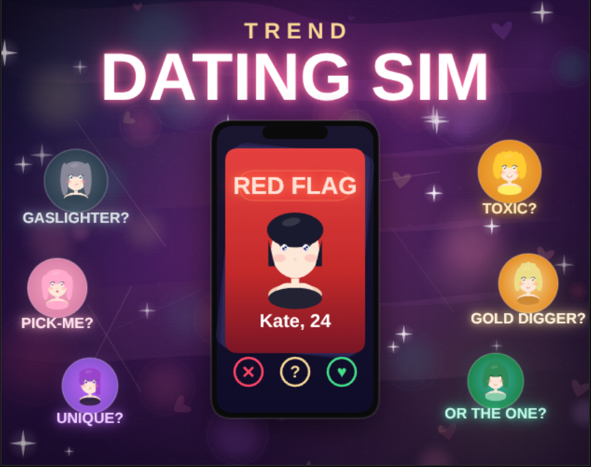 Cover image for Trend Dating Sim — Guess Her Type