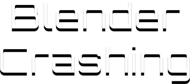 Blender Crashing