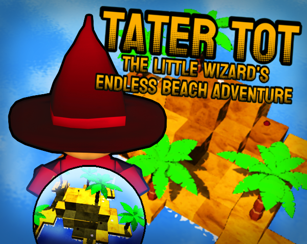 Cover image for Tater Tot The Little Wizard's Endless Beach Adventure