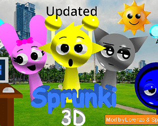 Incredbox Sprunki 3D model game screenshot