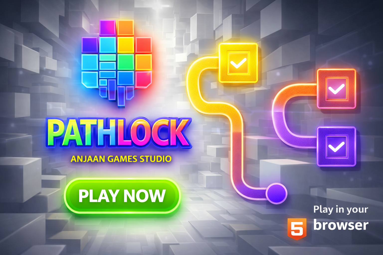 Pathlock – Relaxing Path Puzzle Game