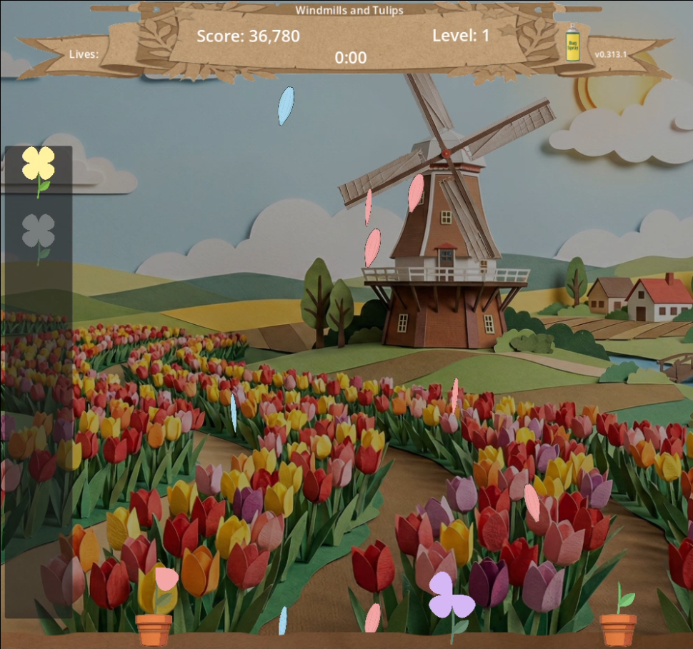 Windmills and Tulips Windmills and Tulips