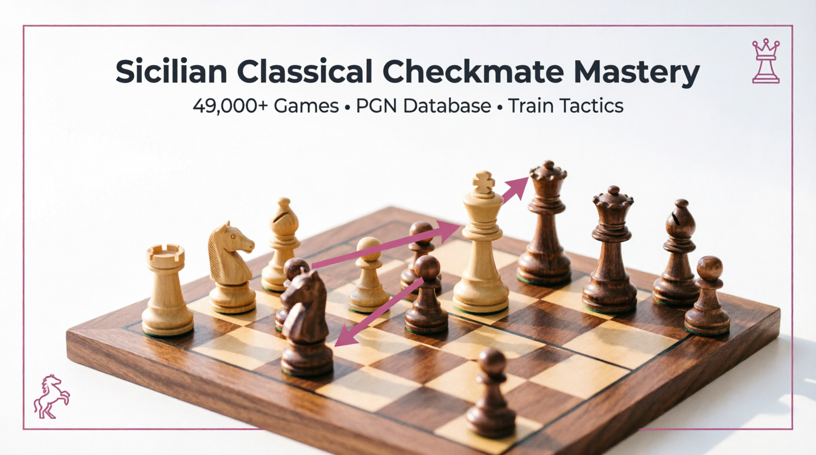 Classic Checkmate Sicilian Classical Checkmate Patterns: 49,000+ Consecutive Check Games ...