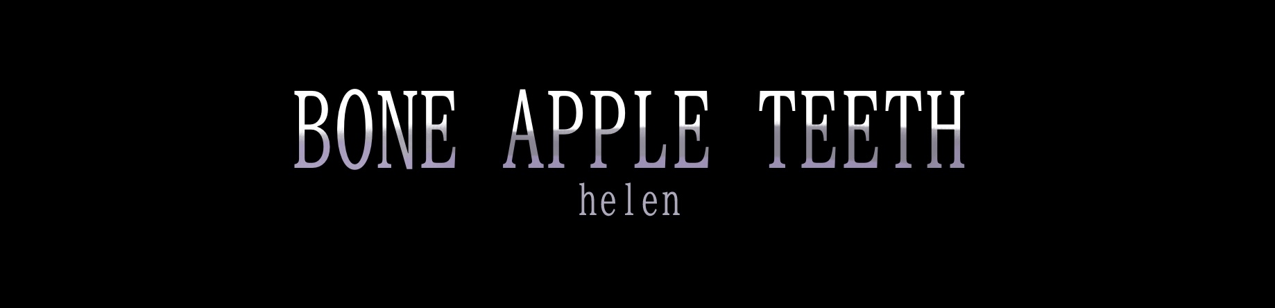 BONE APPLE TEETH