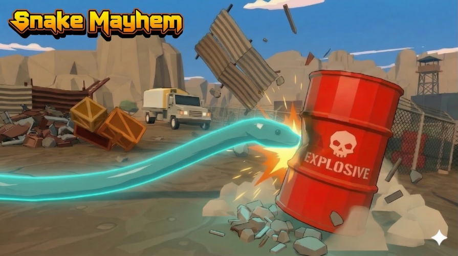 Cover image for Snake Mayhem