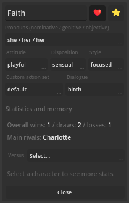 BFP v1.1 now available. Character memory. Multisurface support for hair ...
