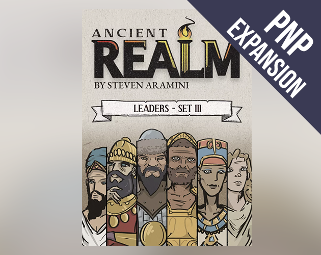 Portada de Ancient Realm: Leaders Set III