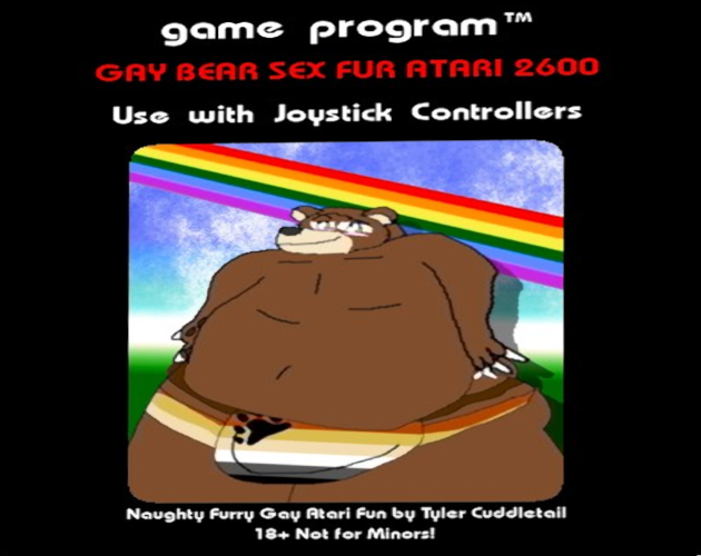 Cover image for Gay Bear Sex Fur The Atari 2600!!(18+)