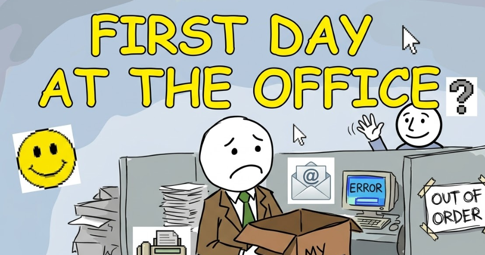 First Day At The Office by casarinvinicius for Try Not To Laugh Jam ...