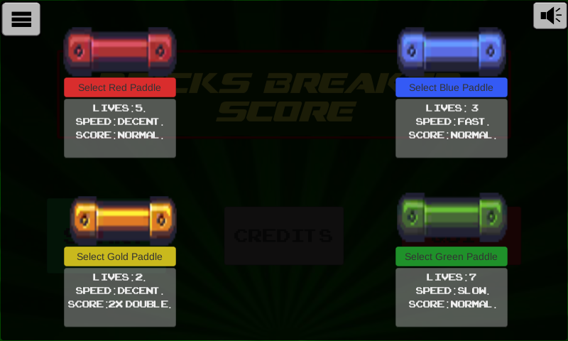 Bricks Breaker : Score