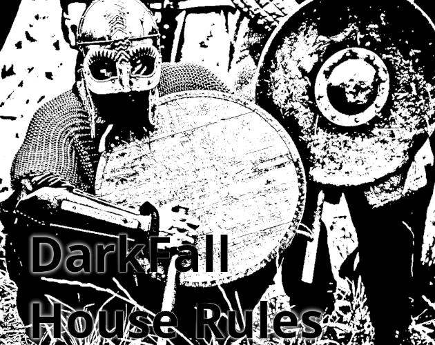 Cover image for Darkfall Open Table House Rules