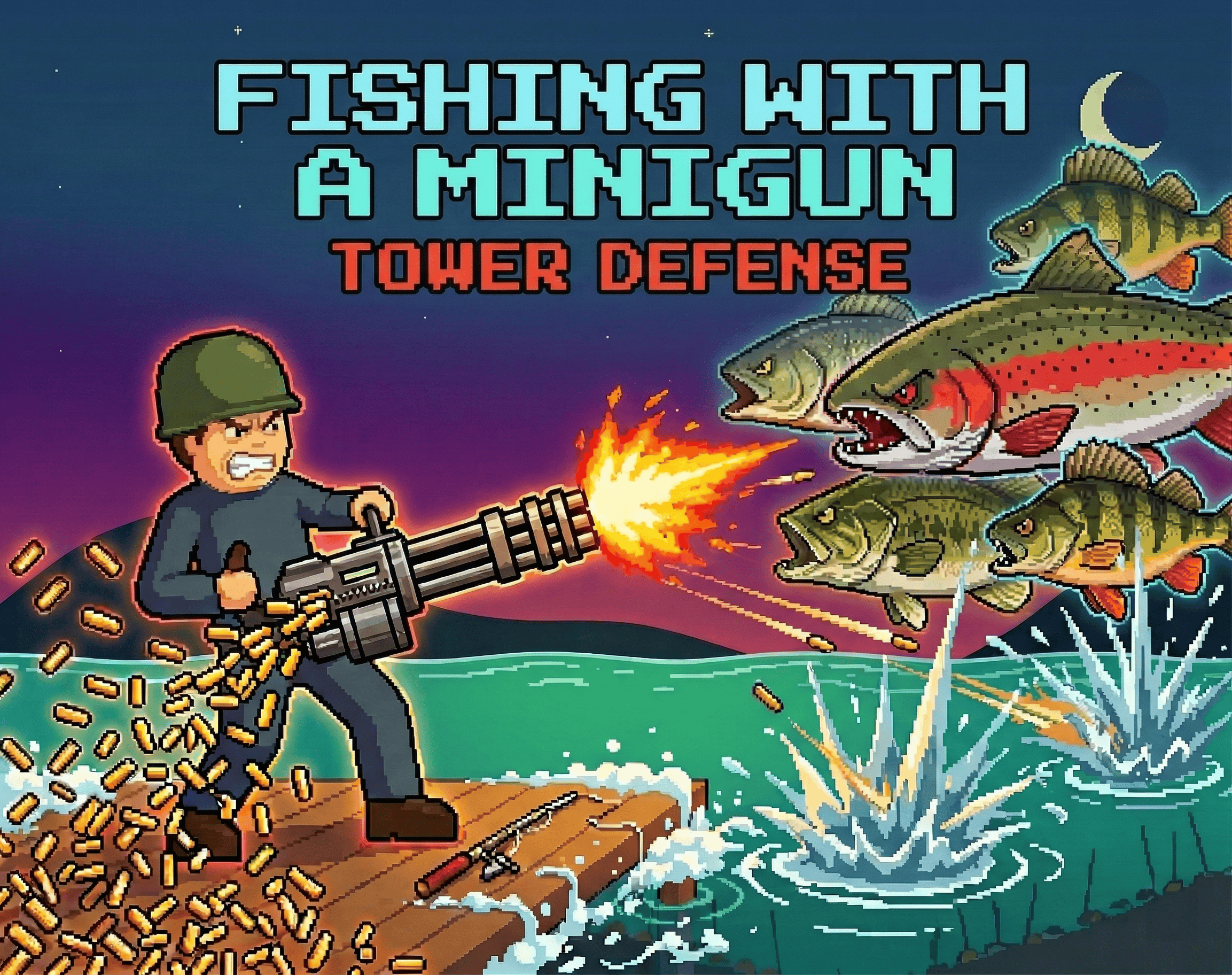 Cover image for Fishing With A Minigun