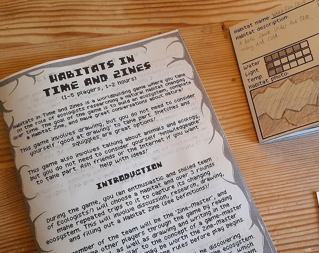 Cover image for Habitats in Time and Zines
