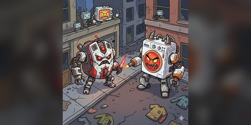 Cover image for Alien vs Robots