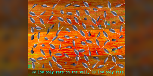 Cover image for 99 low poly rats on the wall, 99 low poly rats