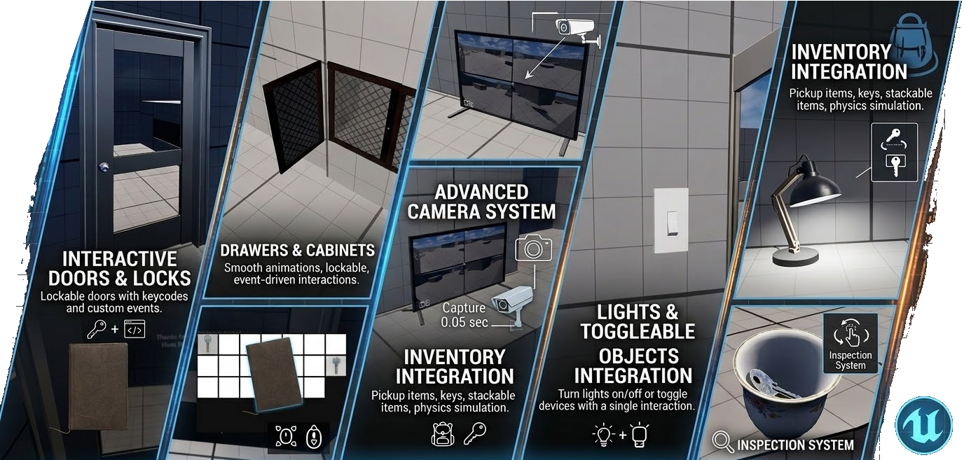 Universal Interaction System For Unreal Engine – Advanced Cameras ...
