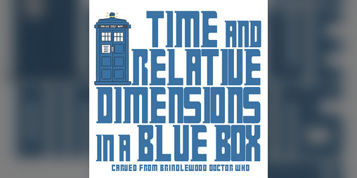 Cover image for Time and Relative Dimensions in a Blue Box