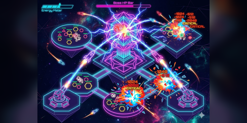 Cover image for Neon idle RPG